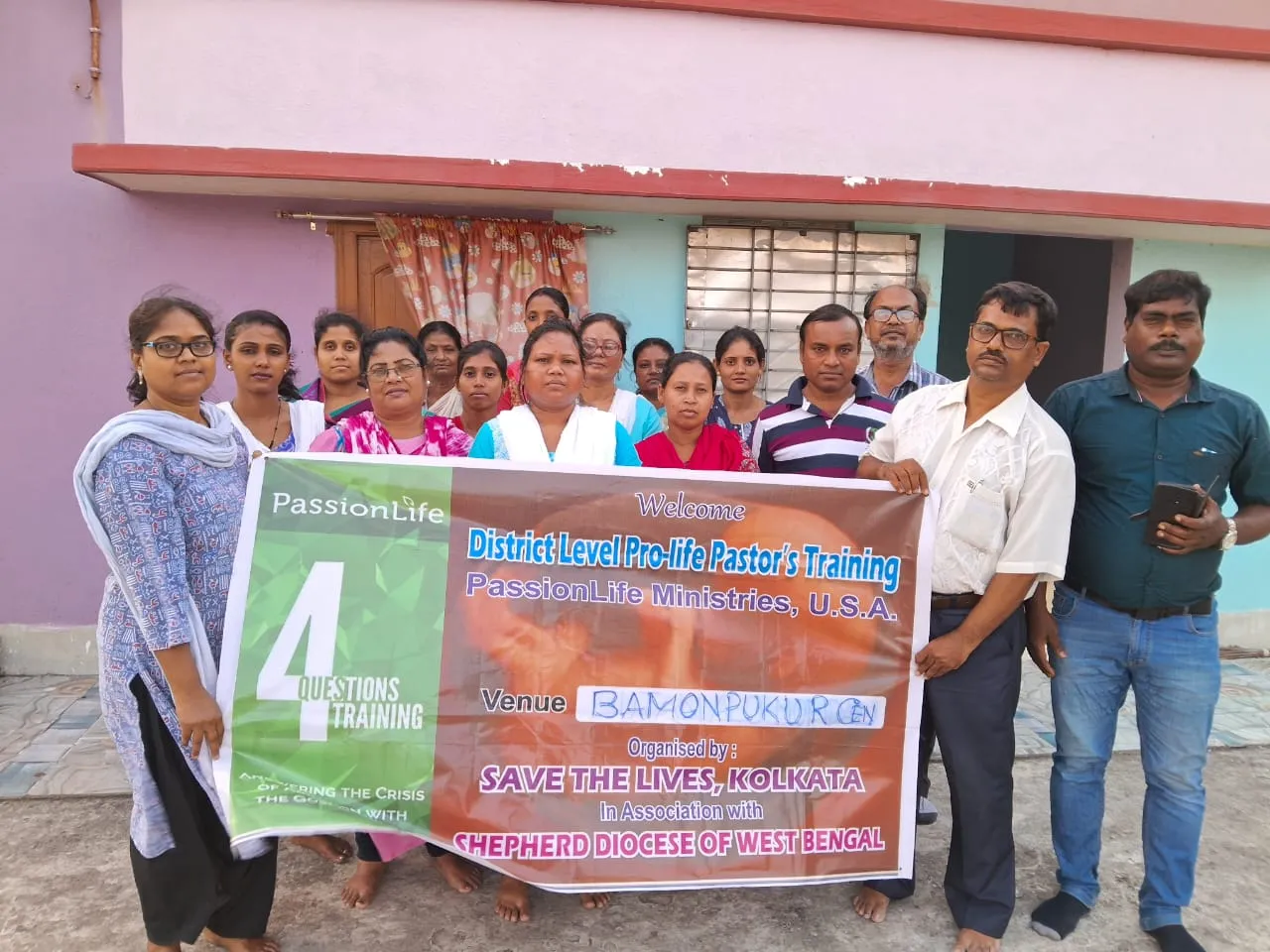 Kolkata training group photo